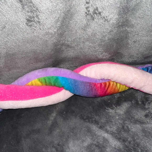Adventure Planet Snake Plush Twisted Multi Color 57” Stuffed Reptile Pink Purple - Picture 11 of 16